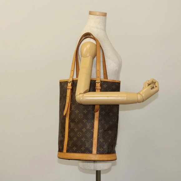 LOUIS VUITTON Monogram Bucket GM Shoulder Bag - Picture 15 of 16